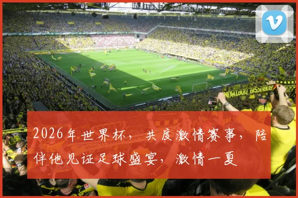 2026年世界杯，共度激情赛事，陪伴他见证足球盛宴，激情一夏